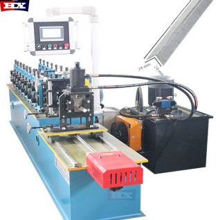 Angle steel roll forming machine