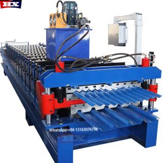 Ibr roll forming machine and corrugated iron making machine