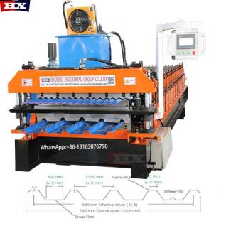 ibr roof sheet forming machine