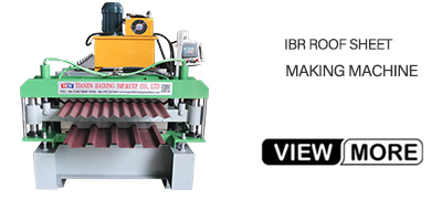 ibr roof sheet making machine