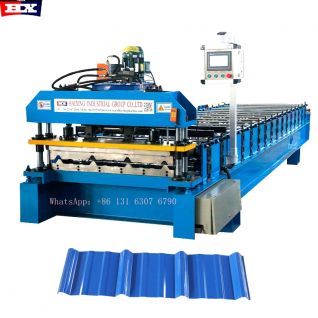 HX trapezoidal roof roll forming machine