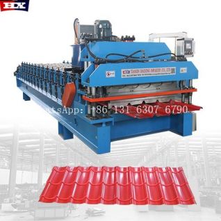 double layer roof making machine