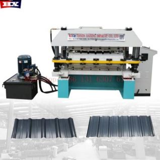 double layer wall cladding and roofing machine price