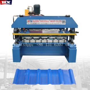 trapezoidal metal roof making machine