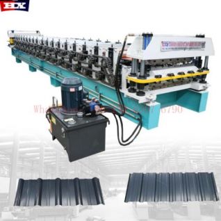 wall cladding and steel roofing machine